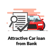 Attractive Car loan from Bank
